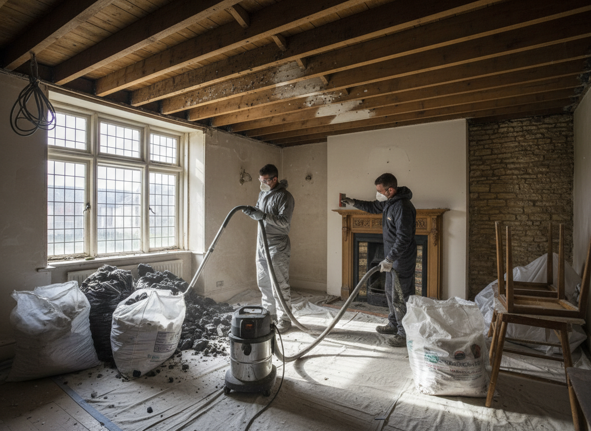 Spray Foam Removal in Langport