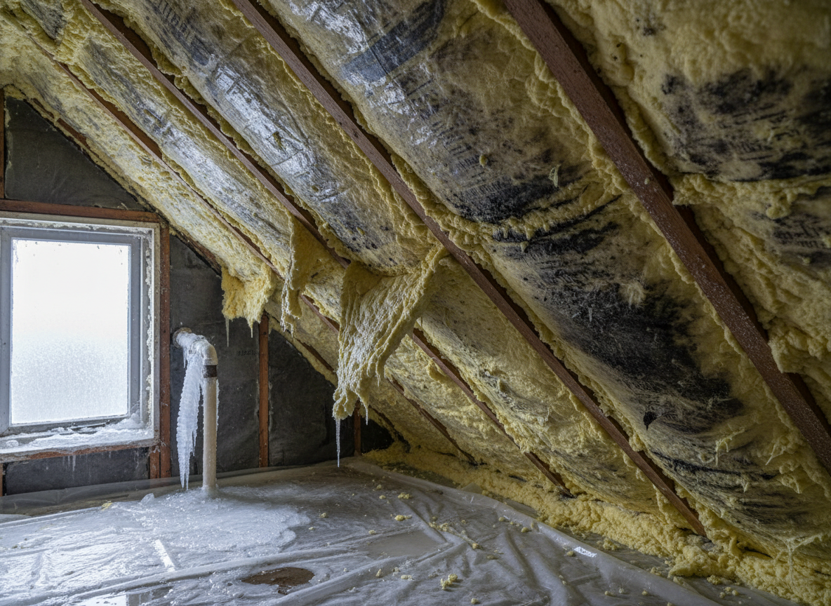Signs Your Yeovil Loft Spray Foam Has Failed During Winter