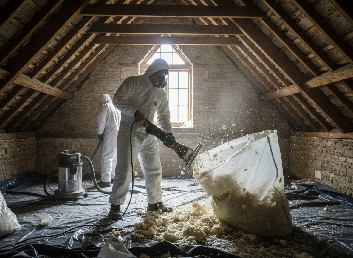 Spray Foam Removal work by Spray Foam Removal Yeovil in Yeovil, Somerset