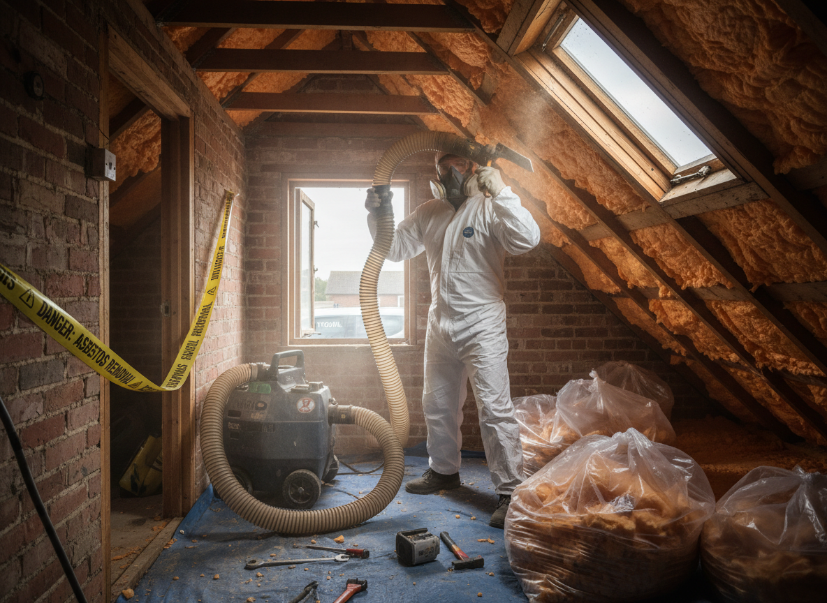 Same Day Spray Foam Removal in Yeovil, Somerset
